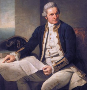 Porträt von James Cook