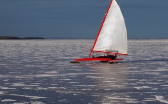 Eissegeln als Wassersport