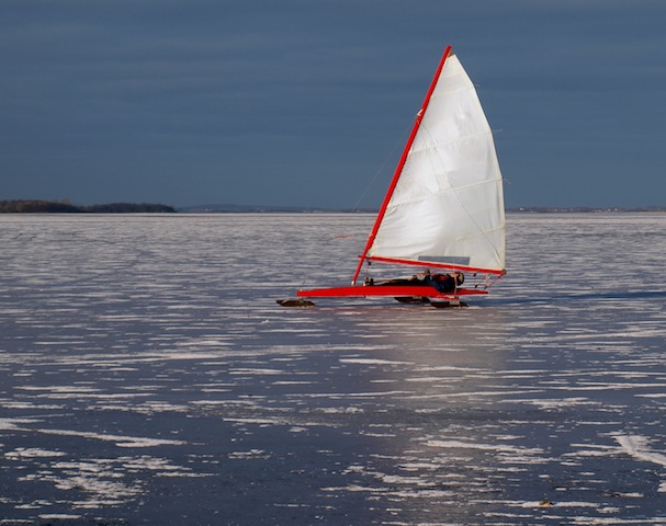 Eissegeln als Wassersport